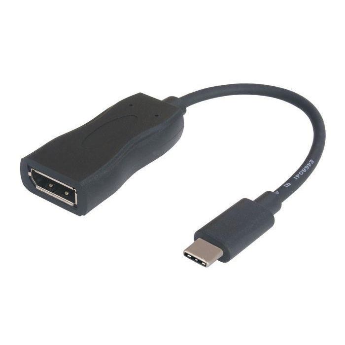 Garbot Adaptador USB 3.1 Tipo C a DisplayPort M/H Negro 15cm Garbot Adaptador USB 3.1 Tipo C a DisplayPort M/H Negro 15cm