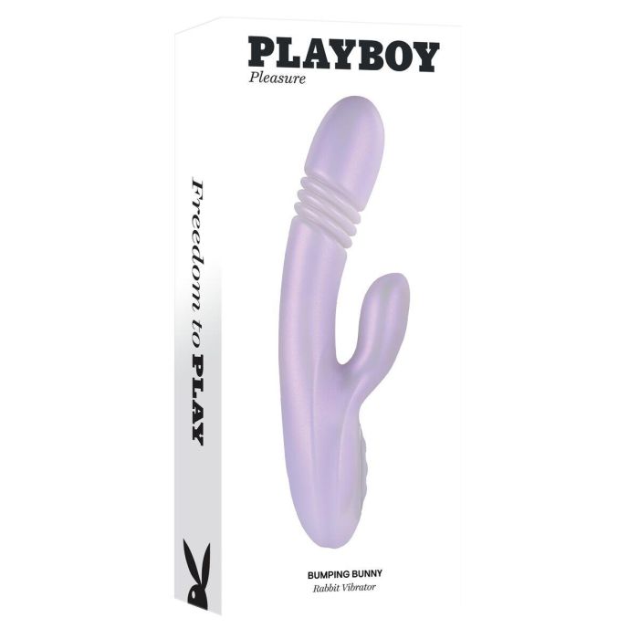 Vibrador Punto G Playboy Bunny Rosa 1 Vibrador Punto G Playboy Bunny Rosa 1