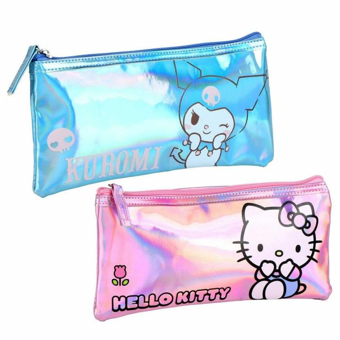 Hello Kitty Estuche Portatodo Iridiscente Kuromi PURPLE 8 Hello Kitty Estuche Portatodo Iridiscente Kuromi PURPLE 8