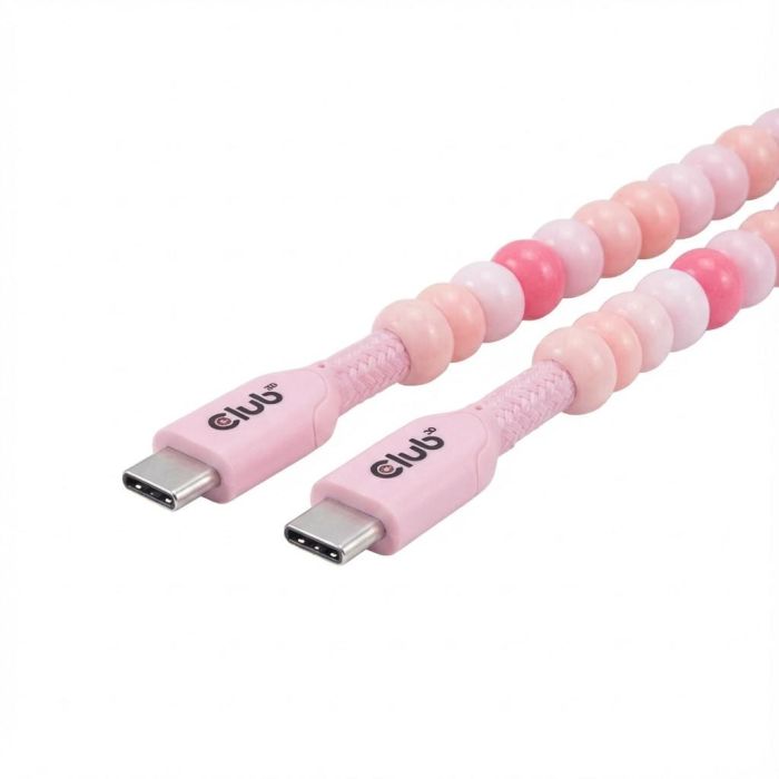 Club 3D CAC-3010 Cable USB-C PD60W 480Mbps 2m Rosa
