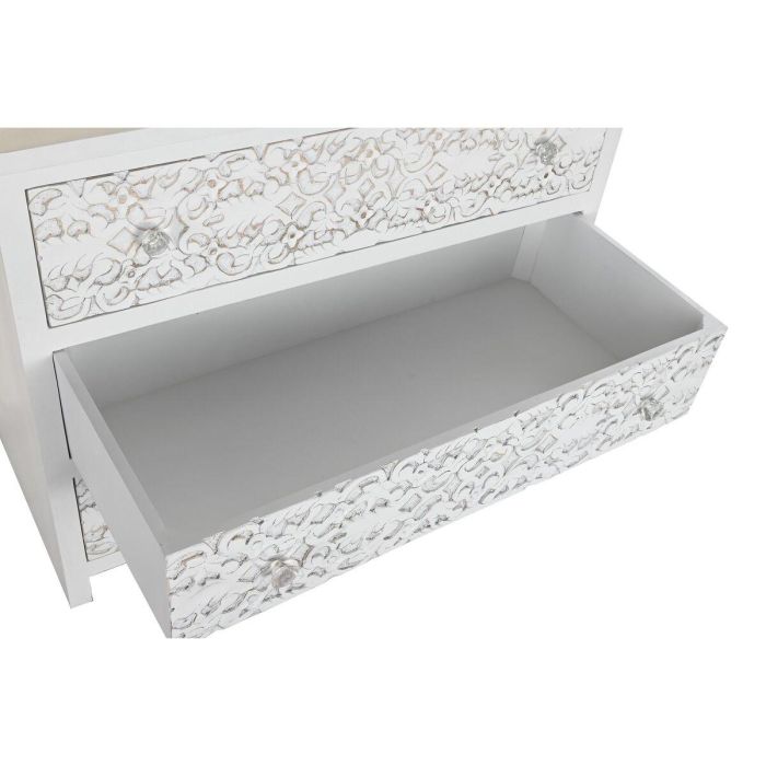 Cajonera Indio DKD Home Decor Blanco 50 x 80 x 100 cm 3 Cajonera Indio DKD Home Decor Blanco 50 x 80 x 100 cm 3