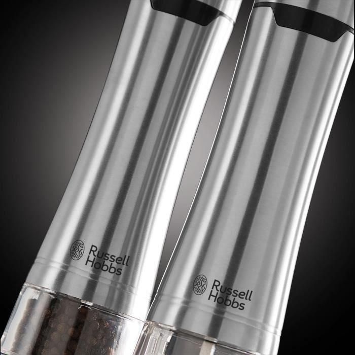 Russell Hobbs 23460-56 Molinillos de Sal y Pimienta Classics - Elegante y Ajustable 3