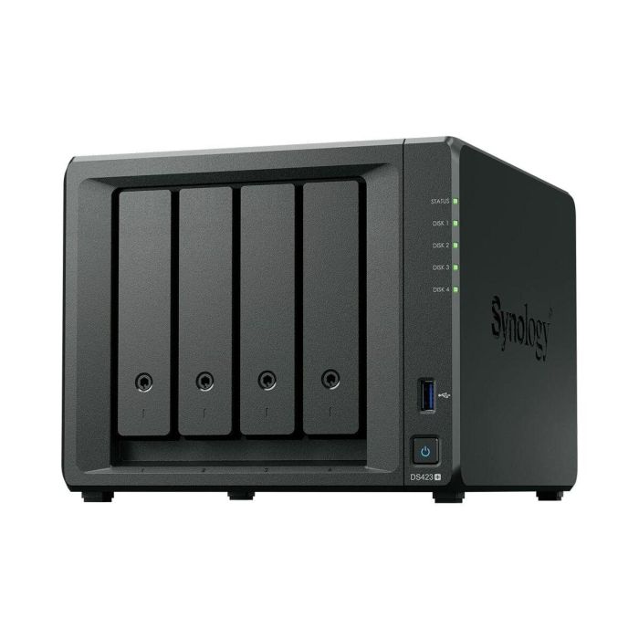 Almacenamiento en Red NAS Synology DS423+ Quad Core Negro 2 Almacenamiento en Red NAS Synology DS423+ Quad Core Negro 2