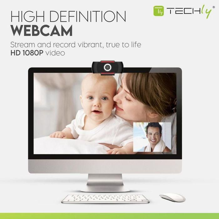 Techly CMOS, 1920x1080, 25 fps, USB 2.0, 75x25x35 mm 4 Techly CMOS, 1920x1080, 25 fps, USB 2.0, 75x25x35 mm 4