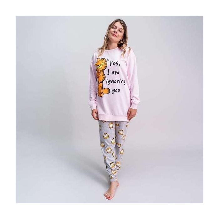 Cerdá Pijama Largo Cotton Brushed Garfield Talla XS 3 Cerdá Pijama Largo Cotton Brushed Garfield Talla XS 3