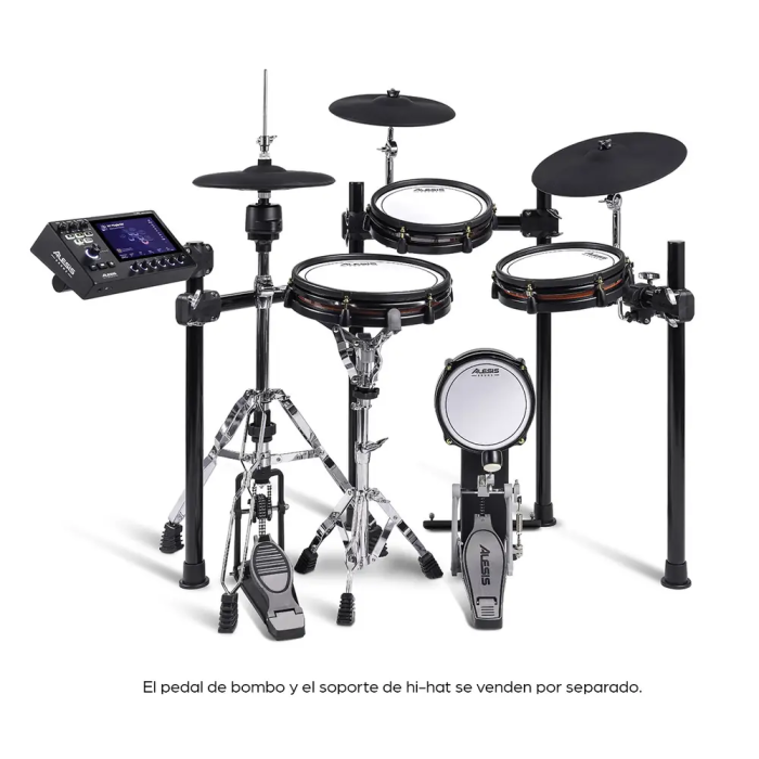 Alesis Strata Club Batería Electrónica con Módulo Core Drum, Pantalla Táctil de 7", 360°, Triple Zona, Bluetooth Audio+MIDI I/O