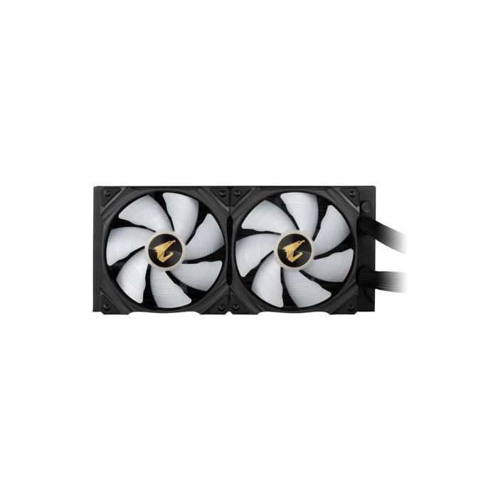 GIGABYTE AORUS WATERFORCE X 280 Cooler Líquido All-in-one con Pantalla LCD Circular Negro 1
