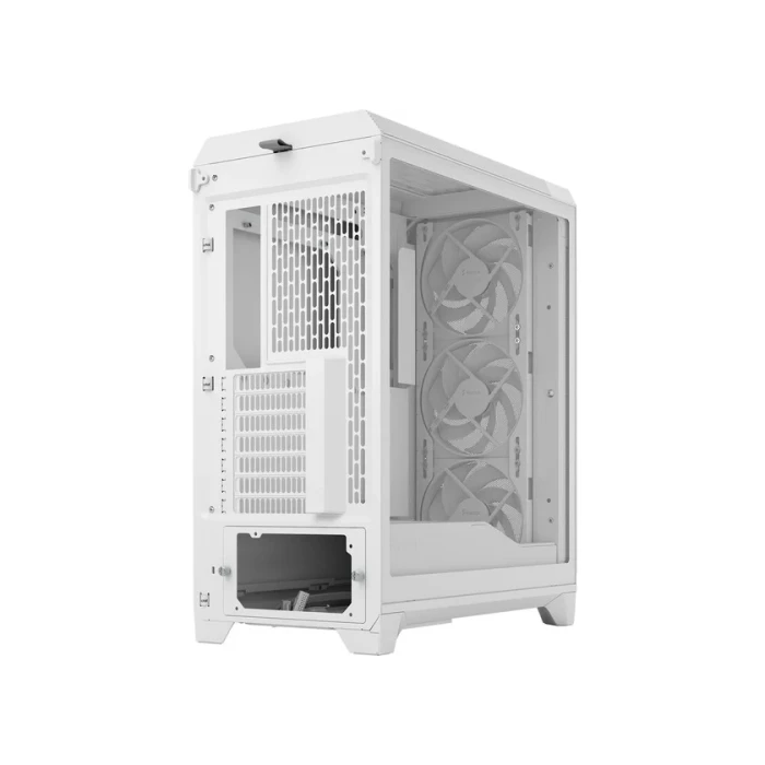Fractal Design Caja ATX Meshify 3 White TG Clear Tint FD-C-MES3A-04 Torre Gaming con Ventana y Refrigeración de Alto Rendimiento Color Blanco 3