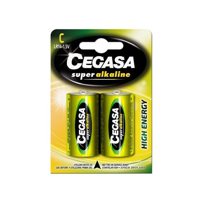 CEGASA PILA SUPER ALC LR14 BLISTER 2 UDS