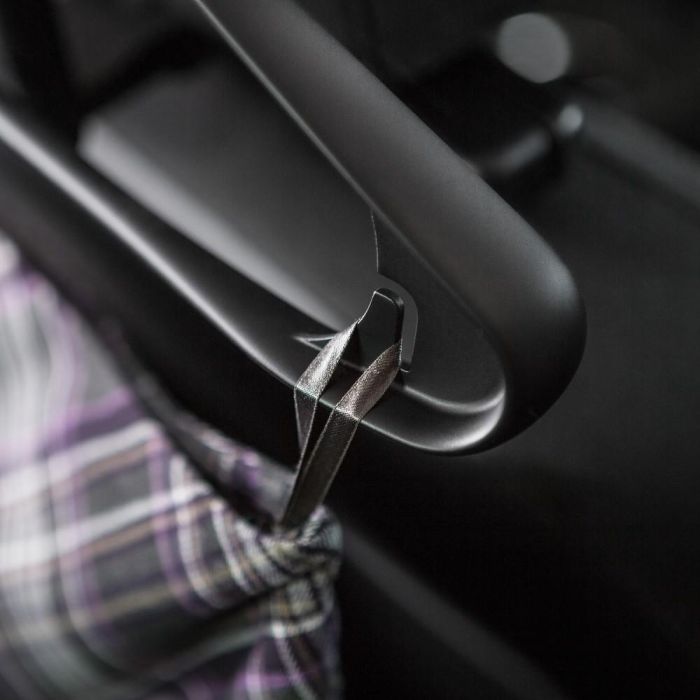 Rati V01350 Percha para Ropa y Trajes con Soporte para Coche, Producto Europeo de Calidad OEM, Fácil de Instalar 3