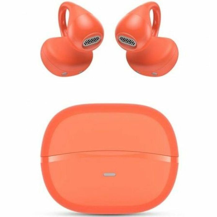 SPC 4631P Auriculares True Wireless Open-Ear Boost Clip Bluetooth 5.4, 26h Autonomía Total, IPX5, ENC, Imposter Red