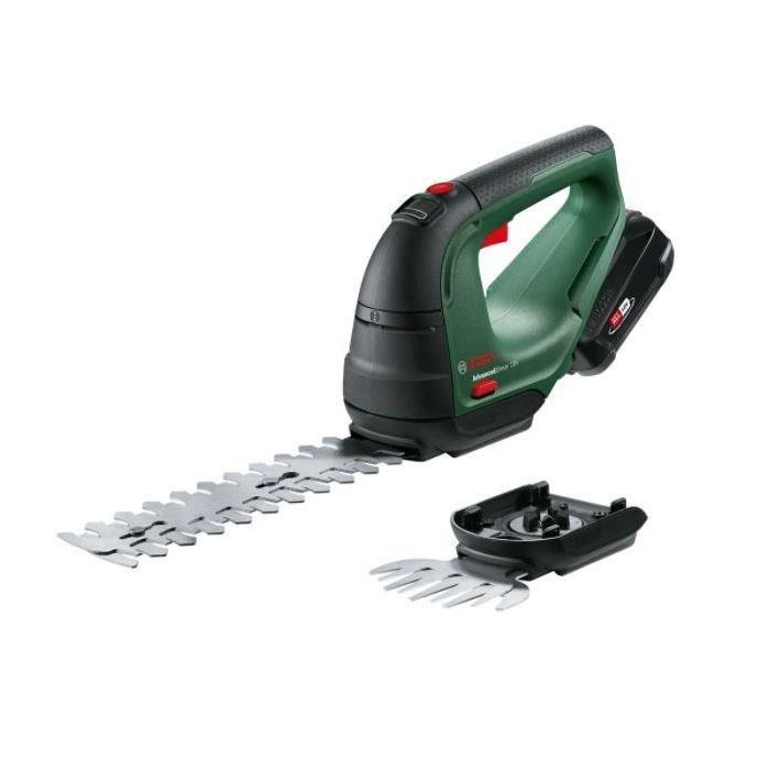 Bosch AdvancedShear 18V-10 Cortasetos y Cortabordes Inalámbrico 18V, 1 Batería 2.5Ah, Manejo a una mano, Cuchillas Doble Acción 0 Bosch AdvancedShear 18V-10 Cortasetos y Cortabordes Inalámbrico 18V, 1 Batería 2.5Ah, Manejo a una mano, Cuchillas Doble Acción 0