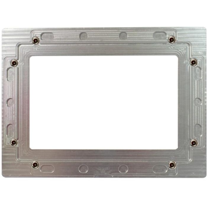 ALLNET Touch Display Tablet 10 Zoll zbh. Blende für Einbaurahmen. silber breit 1