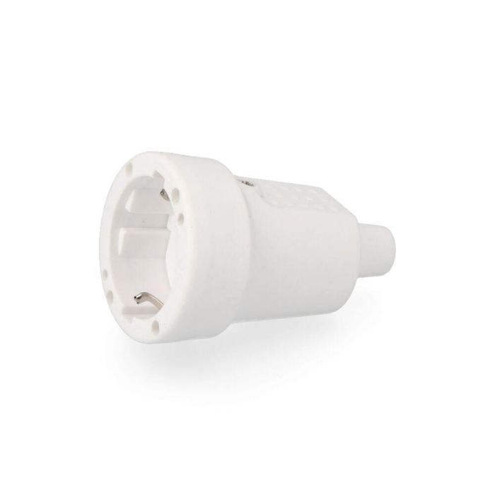 Edm Base aérea de goma blanca IP44 250V 10/16A 4.8mm