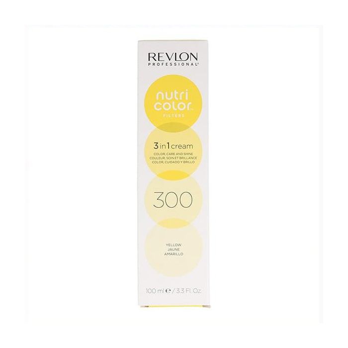 Revlon Nutri Color Filters 300/Amarillo 100 ml - Color Espectacular para tu Cabello Revlon Nutri Color Filters 300/Amarillo 100 ml - Color Espectacular para tu Cabello