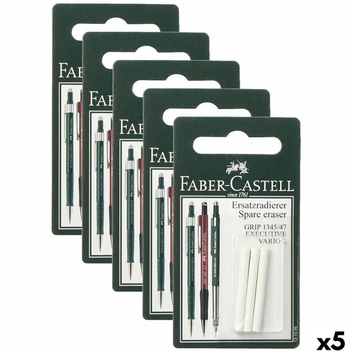 Lápiz Corrector Faber-Castell 3 Piezas (5 Unidades) (3 Unidades) 2 Lápiz Corrector Faber-Castell 3 Piezas (5 Unidades) (3 Unidades) 2