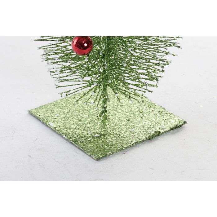 DKD Home Decor Árbol de Navidad Artificial Tradicional – Verde y Rojo de Poliéster, 71 cm Alto y 14x14 cm de Base 2 DKD Home Decor Árbol de Navidad Artificial Tradicional – Verde y Rojo de Poliéster, 71 cm Alto y 14x14 cm de Base 2