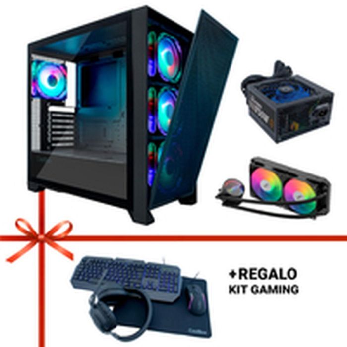 Caja Semitorre ATX CoolBox GE2000 Negro 2