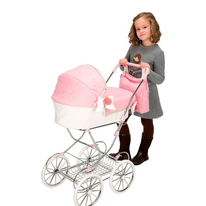 Muñecas Arias Coche Capota Reborn De Paris con Bolso para Muñecas Altura Manillar 90 cm 4 Muñecas Arias Coche Capota Reborn De Paris con Bolso para Muñecas Altura Manillar 90 cm 4