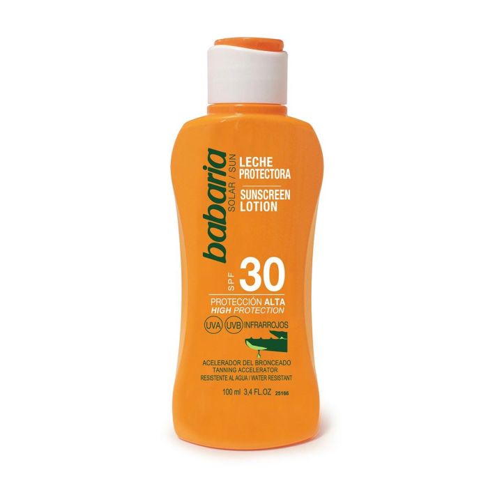 Babaria Solar Aloe Vera Leche Solar Spf30 100 mL Babaria Solar Aloe Vera Leche Solar Spf30 100 mL