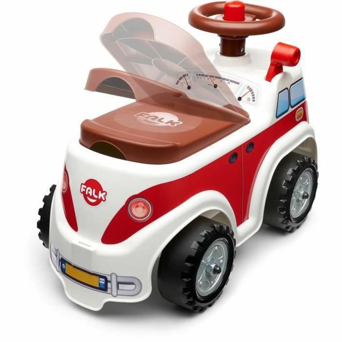 Portaequipajes monovolumen vintage con asiento abatible y volante direccional con bocina 4 Portaequipajes monovolumen vintage con asiento abatible y volante direccional con bocina 4