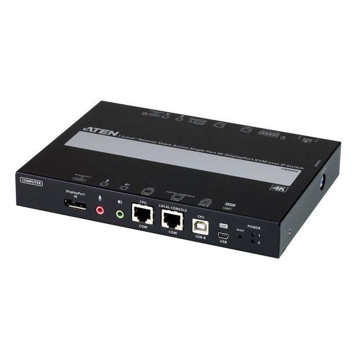 Aten 1-Local/Remote Share Access Single Port 4K DisplayPort KVM over IP Switch Aten 1-Local/Remote Share Access Single Port 4K DisplayPort KVM over IP Switch
