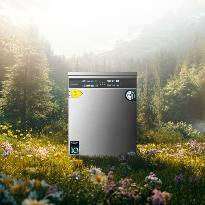 Lavavajillas Cecotec Bolero Aguazero 6210 Inox D 60 cm Acero 10