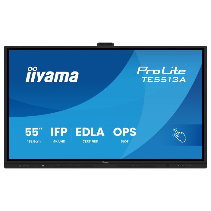 Iiyama TE5513A-B1AG Pantalla Interactiva 55" UHD IPS Android 14 8/128GB con Wifi 6 y Sonido 2x 20W Subwoofer, 450cd/m2, Antiglare 11