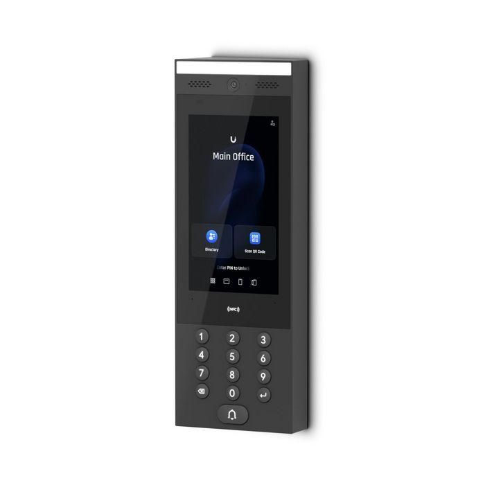 Ubiquiti Soporte de montaje en cuña para Intercom, ángulo 20° para pared, cuello de cisne, policarbonato, latón, negro 6