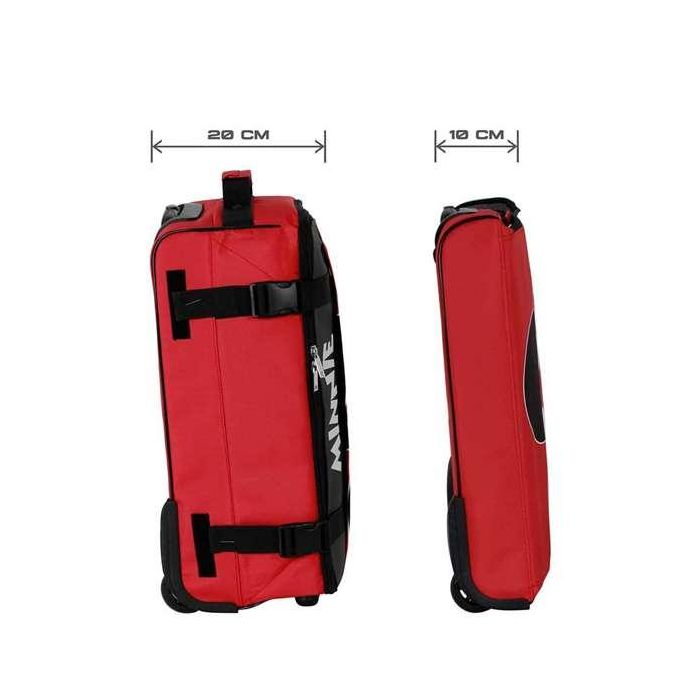 Karactermania Maleta de Cabina Plegable Minnie Mouse Curious 35x20x55 cm Equipaje Blando 2 Ruedas Cierre TS Lock 5