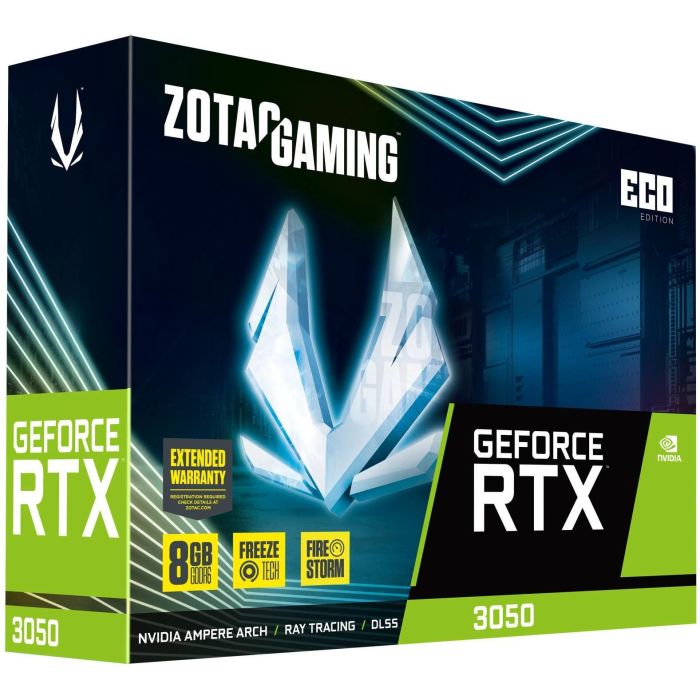 Zotac GeForce RTX 3050 Gaming ECO 8GB GDDR6 - Tarjeta Gráfica 6 Zotac GeForce RTX 3050 Gaming ECO 8GB GDDR6 - Tarjeta Gráfica 6