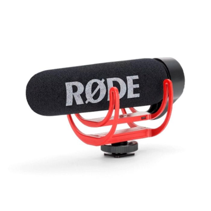 RODE Videomic Go Micrófono Supercardioide, Conector 3.5 mm, Modelo VM-GO, Negro/Rojo RODE Videomic Go Micrófono Supercardioide, Conector 3.5 mm, Modelo VM-GO, Negro/Rojo