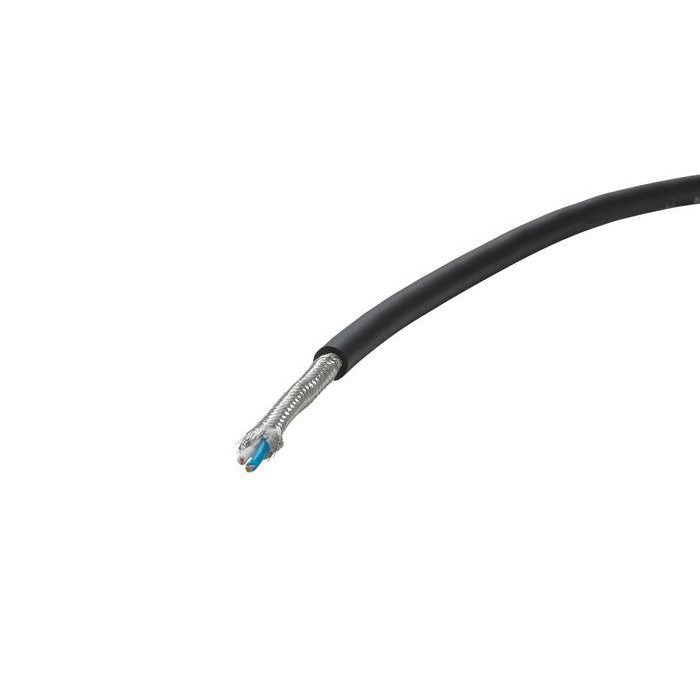 Vivolink Cable de Micrófono Pro, 2 Pares, Negro, 100m en Tambor de Madera, Apantallamiento Cobre Estaño para Sonido Cristalino 1
