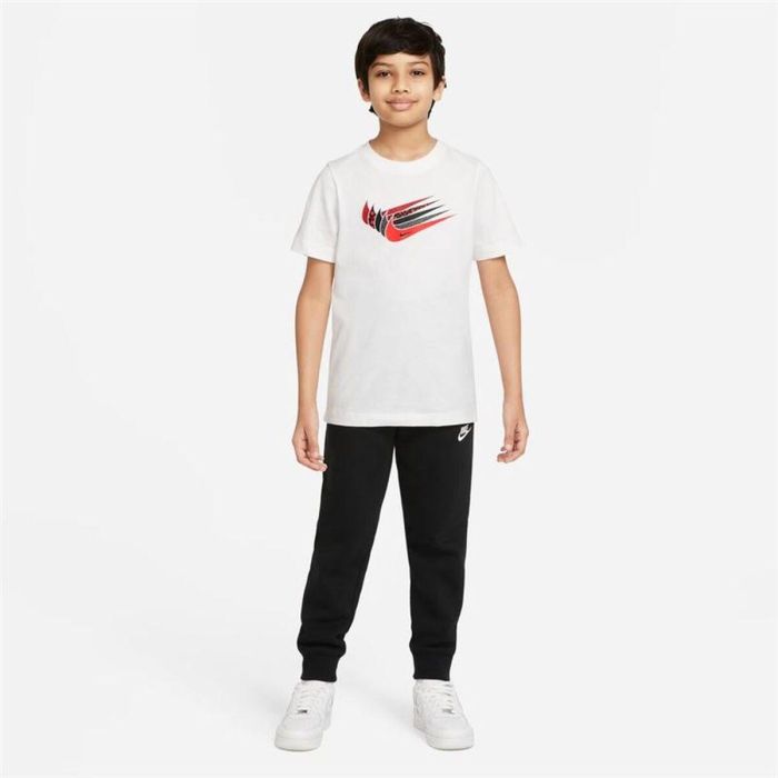 Camiseta de Manga Corta Infantil Nike DO1824-100 Blanco 1