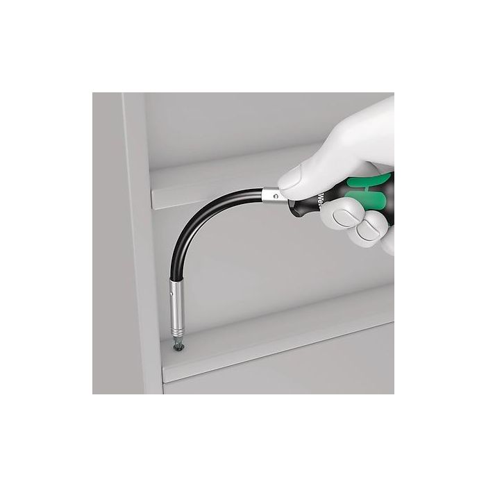 Wera 05134013001 Kraftform Kompakt F1 Fensterbau. Juego 36 destornilladores puntas Hexagonal Phillips Torx, 17.4cm con portabits 1