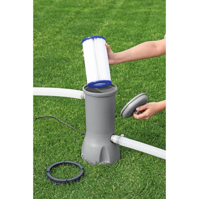 Bestway Filtro Depuradora Cartucho Tipo III Retractil Piscina 58012 1