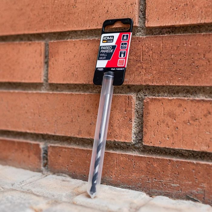 Koma Tools Broca Pared Standard MD Ø16,00 x 150 mm para Ladrillo con Percusión 3