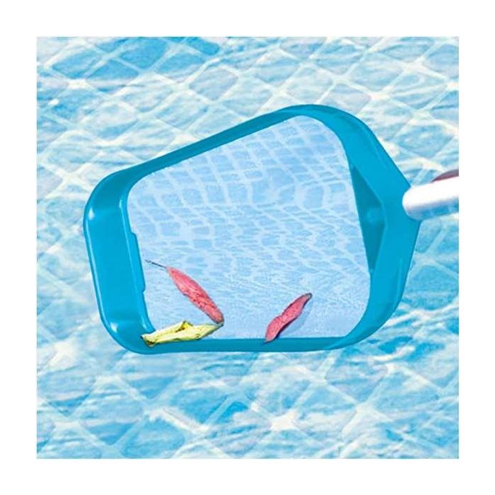 Conjunto de mantenimiento para piscinas con mango telescopico de 239 cm 6