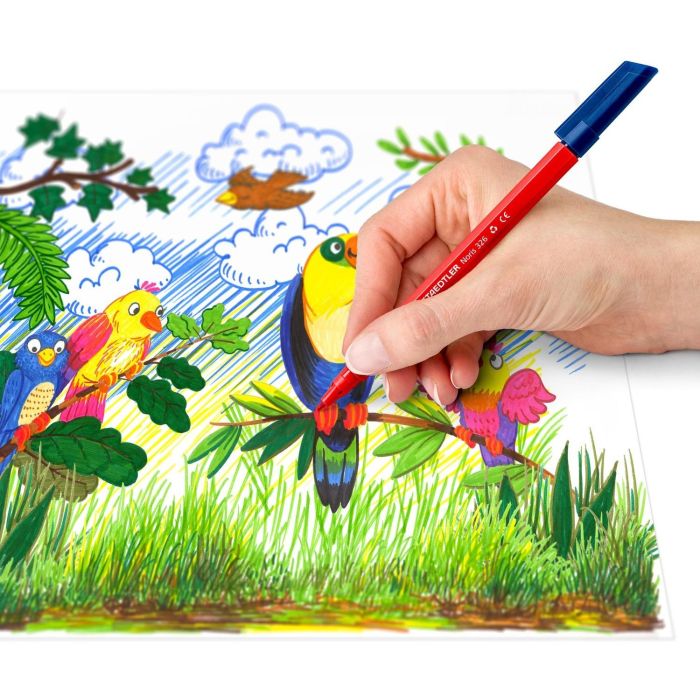 STAEDTLER Fasermaler cool & cute 10er-Set im Kartonetui retail 3 STAEDTLER Fasermaler cool & cute 10er-Set im Kartonetui retail 3