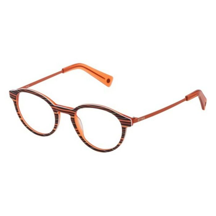 Montura de Gafas Sting VSJ6634505GR Naranja Ø 45 mm Infantil Montura de Gafas Sting VSJ6634505GR Naranja Ø 45 mm Infantil