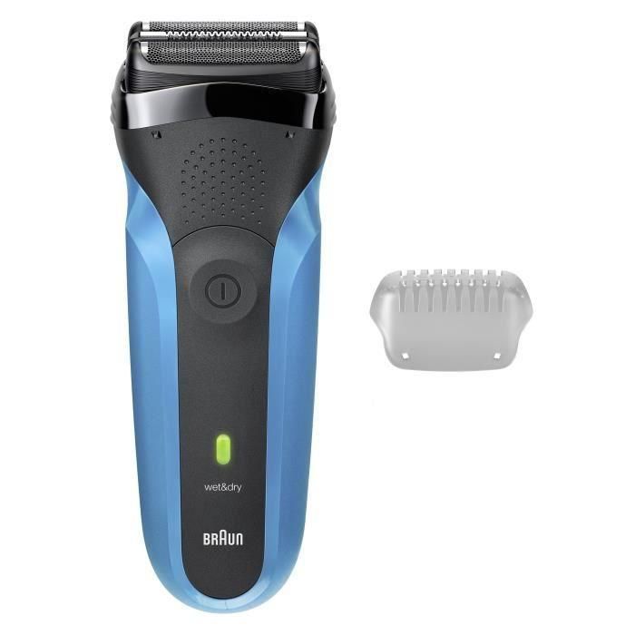 Braun Afeitadora Eléctrica Serie 3 BRA8700216735667 Azul/Negra - 30 min Batería, Carga Rápida 5 min 3