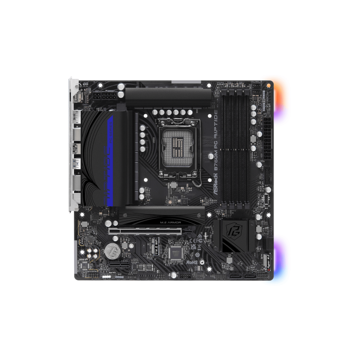 Asrock B760M PG Riptide Intel B760 LGA 1700 micro ATX 1