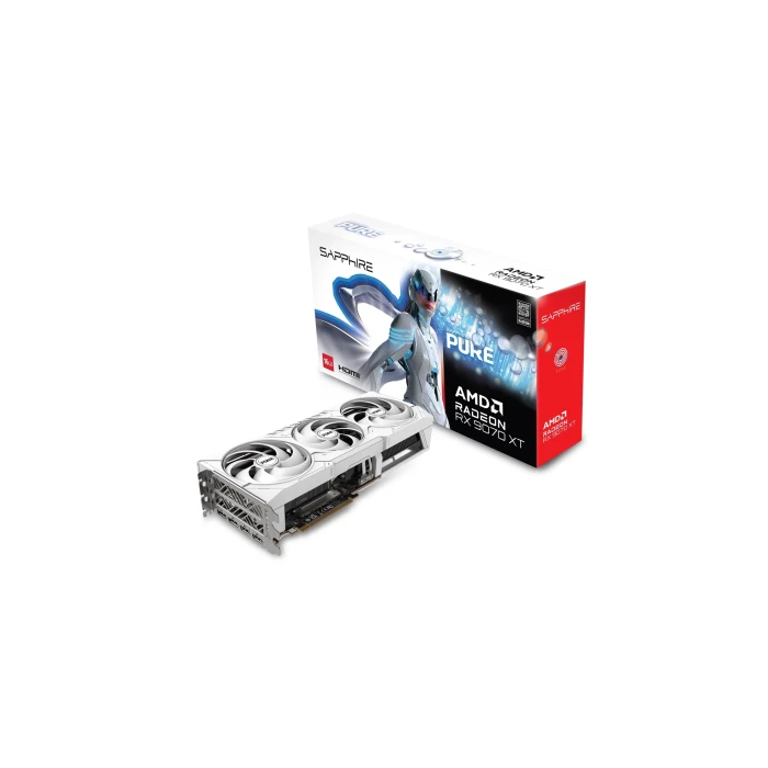 Sapphire RX 9070 XT 16GB GDDR6 3 Fan Blanco PCI Express 5.0 0 Sapphire RX 9070 XT 16GB GDDR6 3 Fan Blanco PCI Express 5.0 0