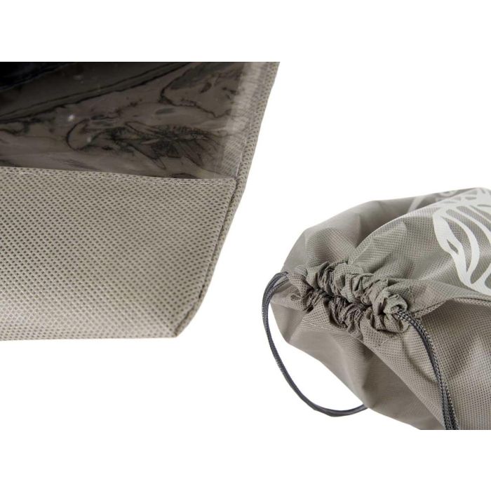 Bolsa Zapatero Gris Arte Regal 36x43x1.5 cm - Tela y PVC (36 Unidades) 3 Bolsa Zapatero Gris Arte Regal 36x43x1.5 cm - Tela y PVC (36 Unidades) 3