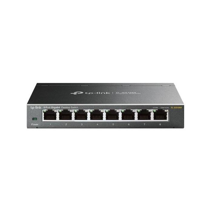 Switch TP-Link TL-SG108S RJ-45 x 8 Negro 1