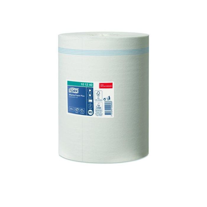 Bobina De Papel Mecha Tork Celulosa Secado Extra 2 Capas 160 Metros 1,34 Kg. (M2)