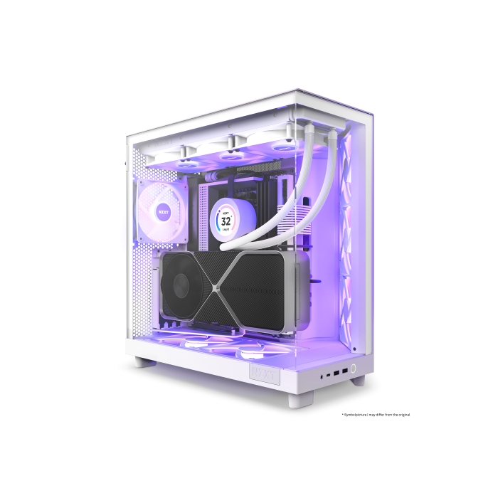 NZXT H6 Air Flow Midi Tower Blanco CC-H61FW-R1