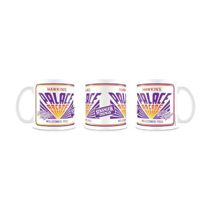 PYRAMID Taza Stranger Things Hawkins Palace Arcade Cerámica 315ml