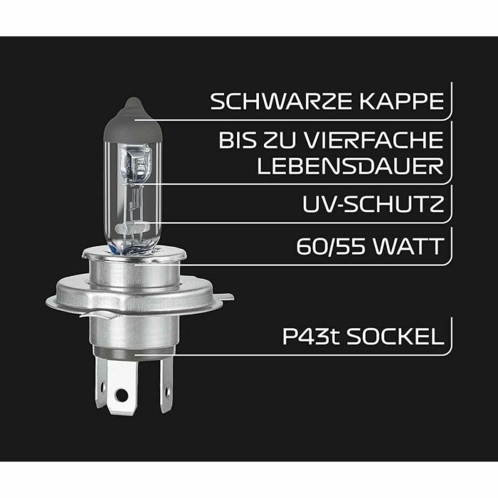 Bombilla para Automóvil FORMULA 1 12 V H4 60/55 W 2 Bombilla para Automóvil FORMULA 1 12 V H4 60/55 W 2