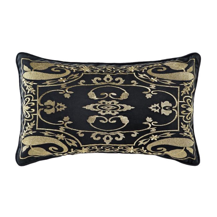 Cojin Arabe DKD Home Decor Negro 10 x 30 x 50 cm